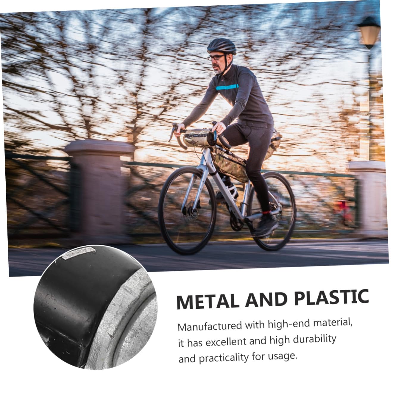 Anneome Fahrradbremszubehör Bremsbeläge Scheibenbremse Fahrrad Bremsen Satz Hydraulisch Metall Kunststoff Langlebig für Mountainbike