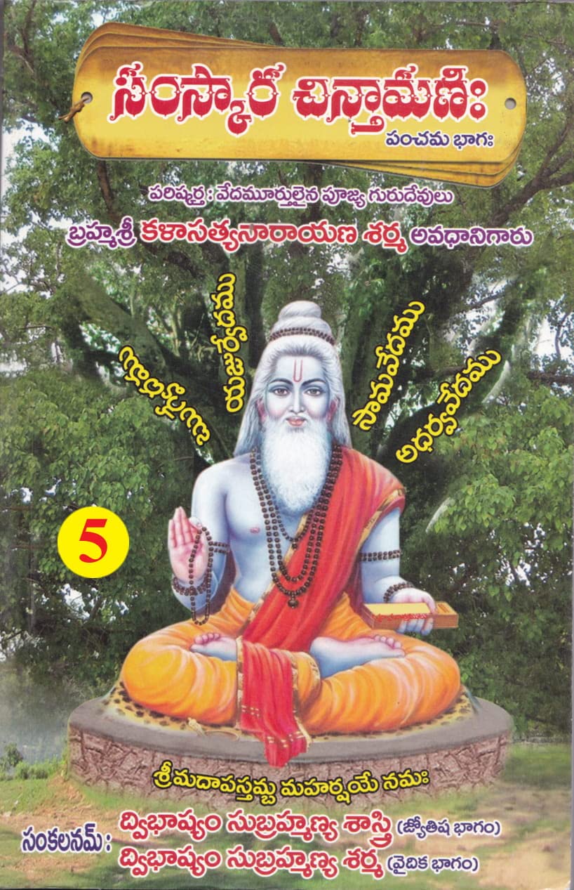 Samskara Chintamani Volume- 5 (Telugu) Paperback – 16 October 2022