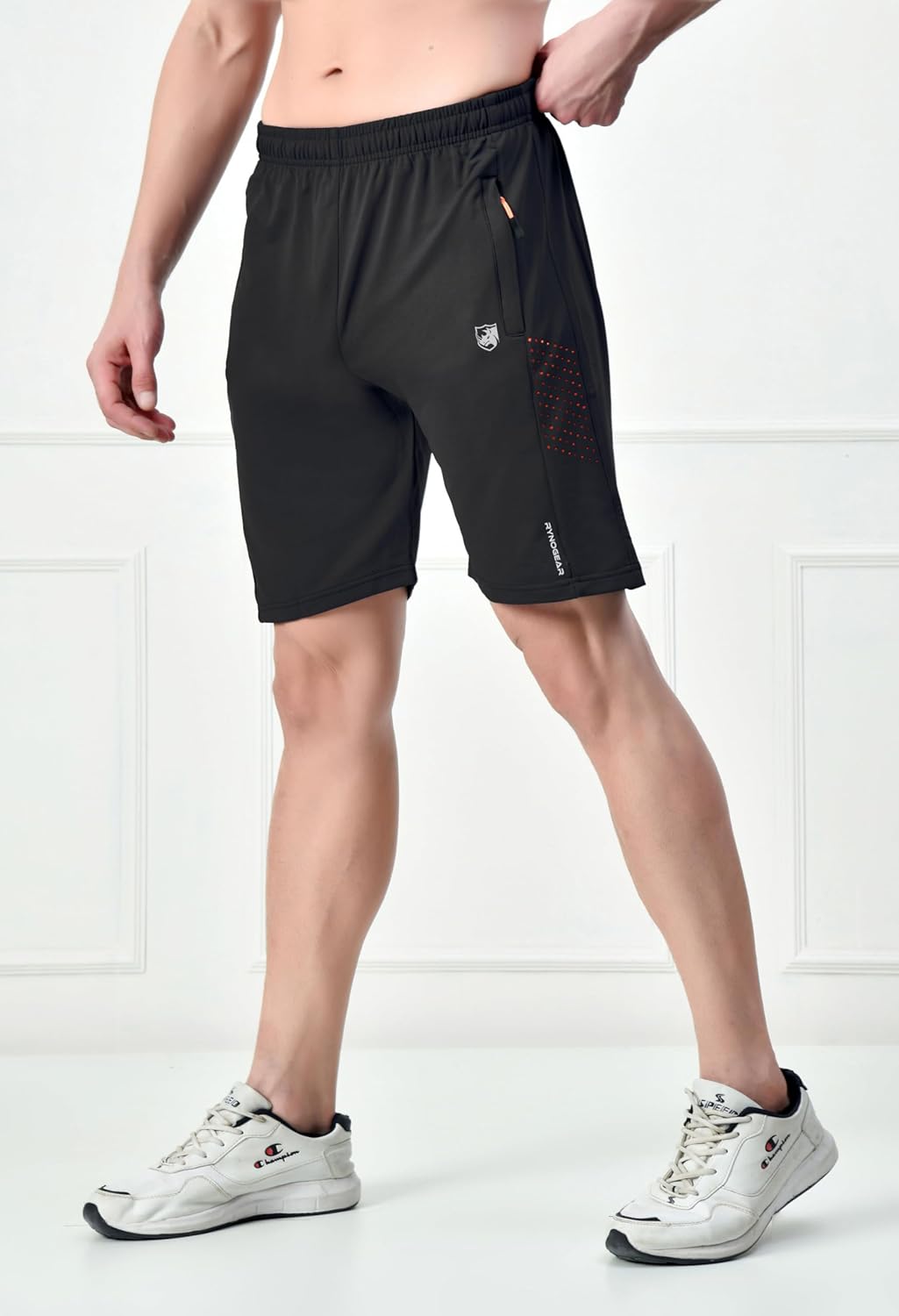 RynoGear Men's Shorts with Zipper Pocket 3 71U1Tc838GL. SL1500