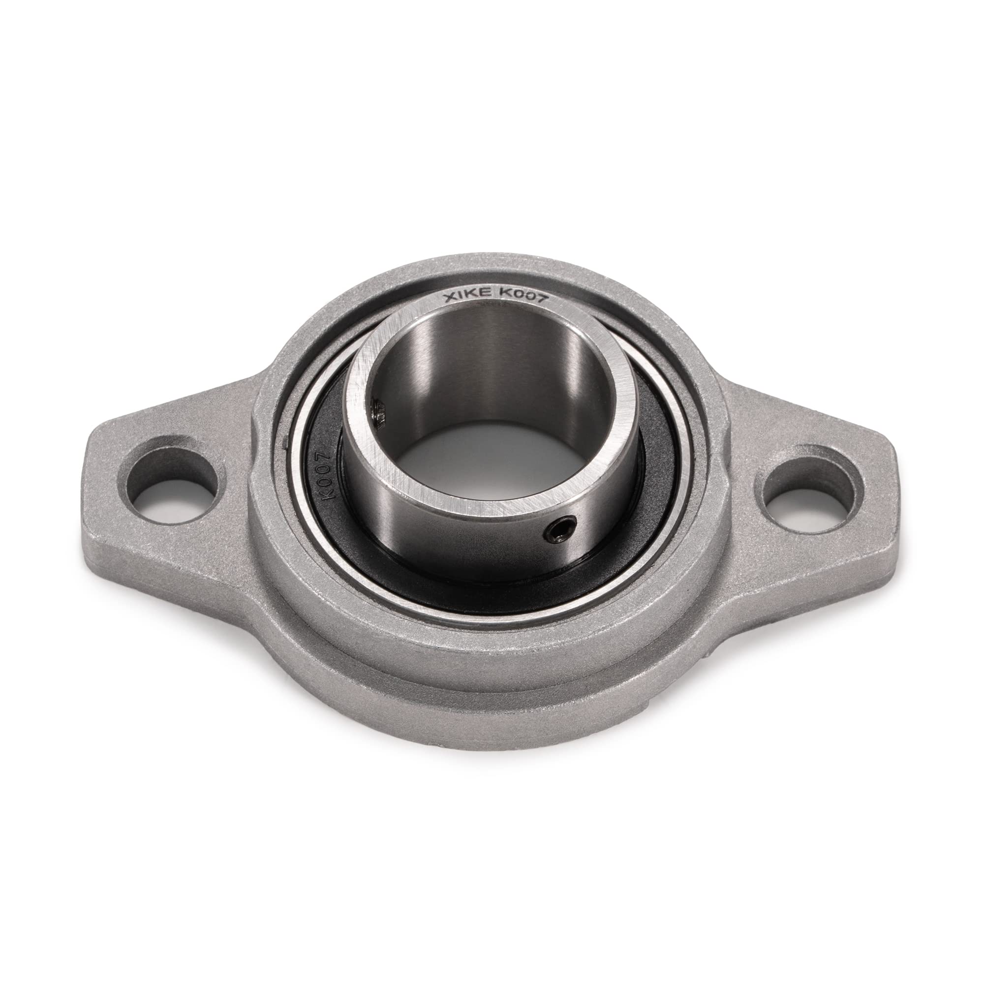 XiKe 4 szt. KFL007 otwór 35 mm kołnierz ze stopu cynku, łożyska bloku poduszek, pasuje do drukarki 3D / DIY / maszyny CNC, robotyki i systemu ruchu liniowego.