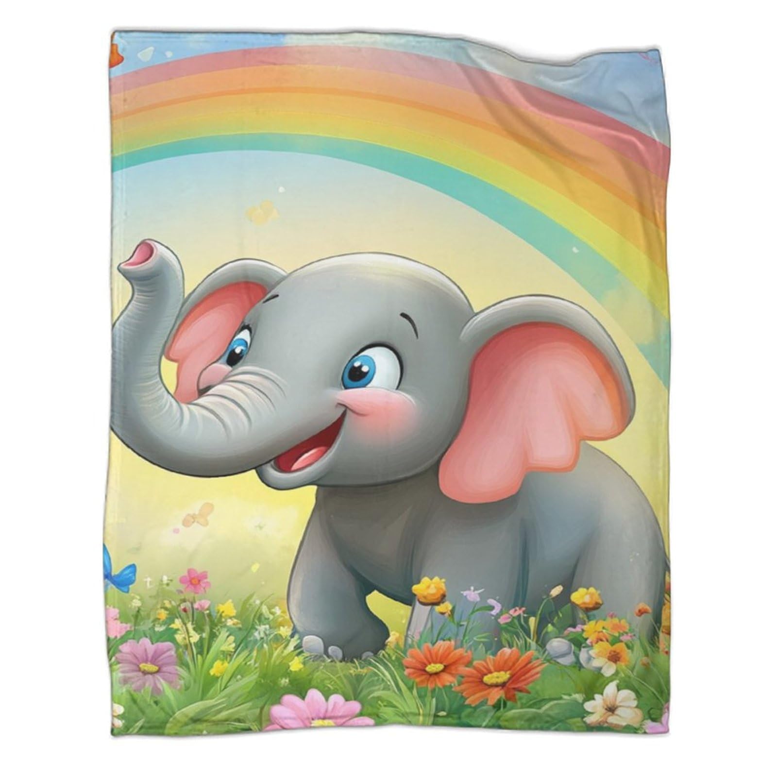 Couverture chaude Little Elephant pour ne plus avoir froid au canapé