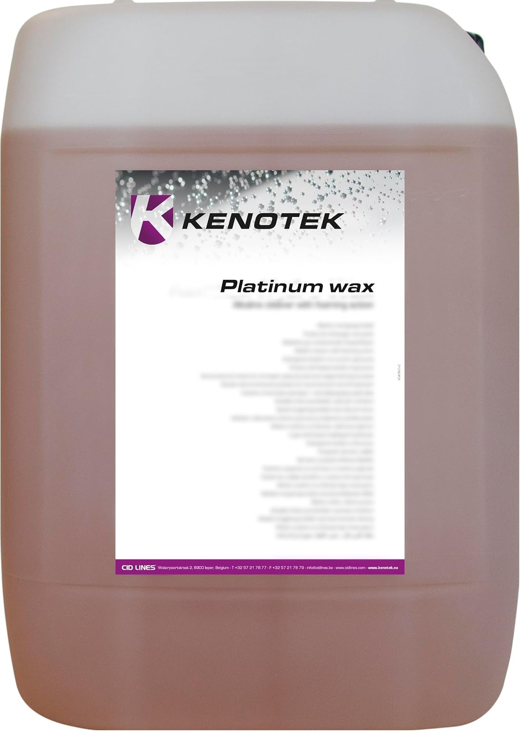 KENOTEK - Platinum Wax - 20L - 20L