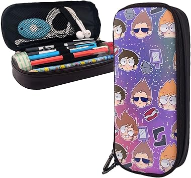 Amazon Co Jp Eddsworld ペンケース ペンポーチ 筆入れ デザイン 小学生かわいい 人気 大容量 多機能 シンプル 軽量 化粧 ポーチ 男女兼用 高級puレザー ペンポーチ おしゃれ 人気 通学