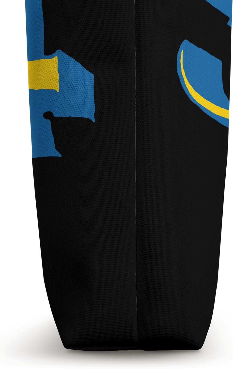 Ghost Blue and Yellow Logo Tote Bag