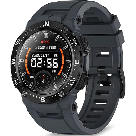 Amazon.com: BEBINCA Smart Watch for Men (Receive/Dial Calls) Compatible  iPhone Samsung Android Phones, Fitness Tracker, Heart Rate and Sleep  Monitor, Music Player, IP68 Waterproof, Black : Electronics