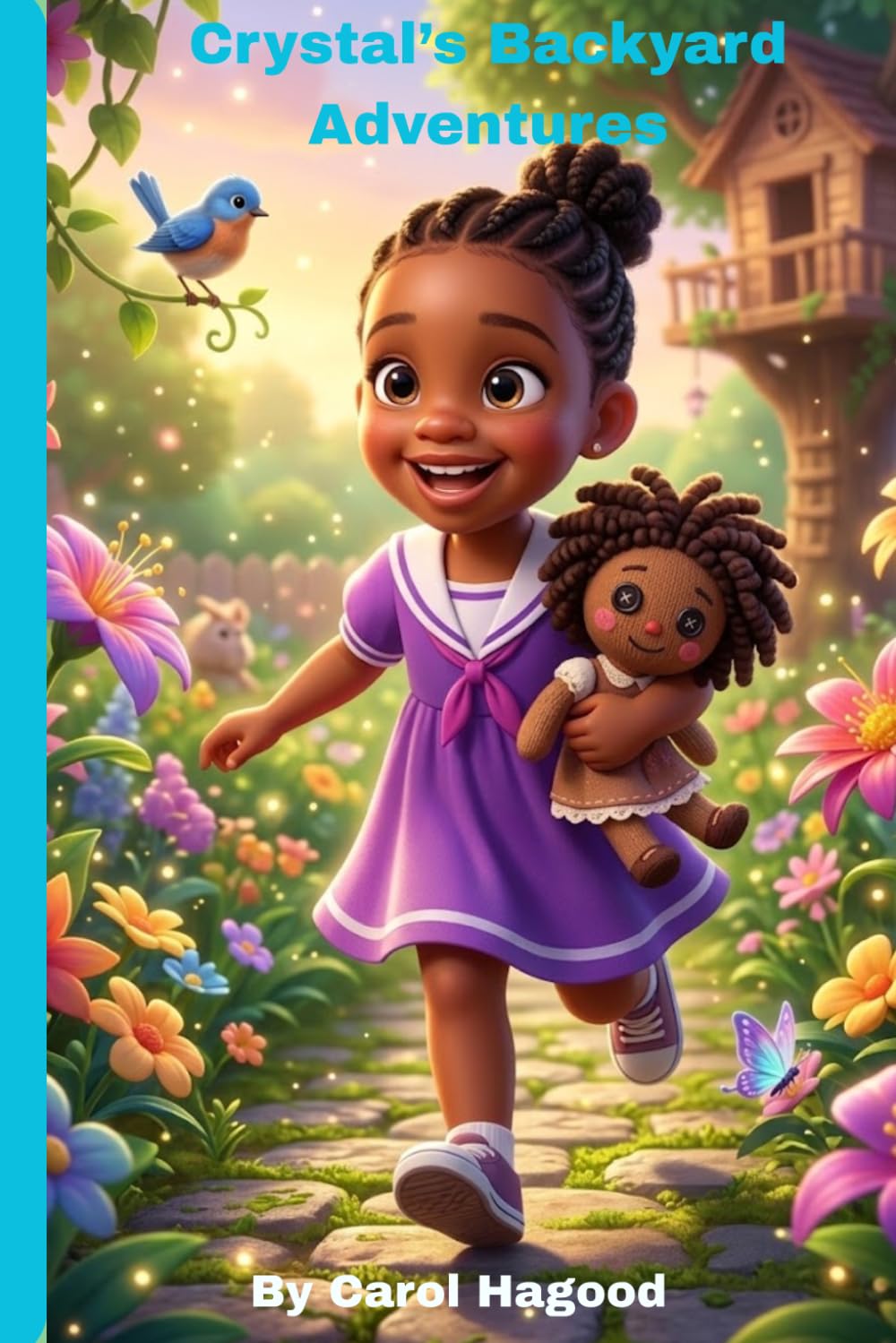 Crystal's Backyard Adventures: A Soothing Bedtime Story for Toddlers and Preschoolers about Imagination, Nature and the Magic of Home