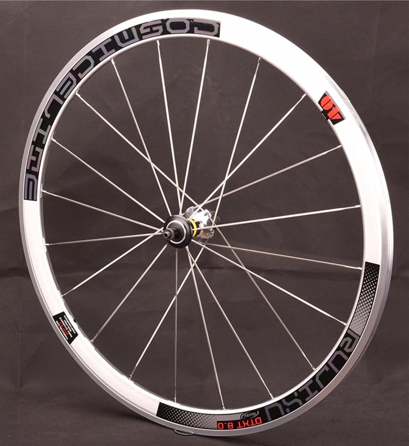 Zestaw kołowy do roweru szosowego 700C dwuwarstwowa obręcz 20H do 7 8 9 10 11 prędkości kaseta V hamulec szybkie zwalnianie koła rowerowe cruiser 1990G