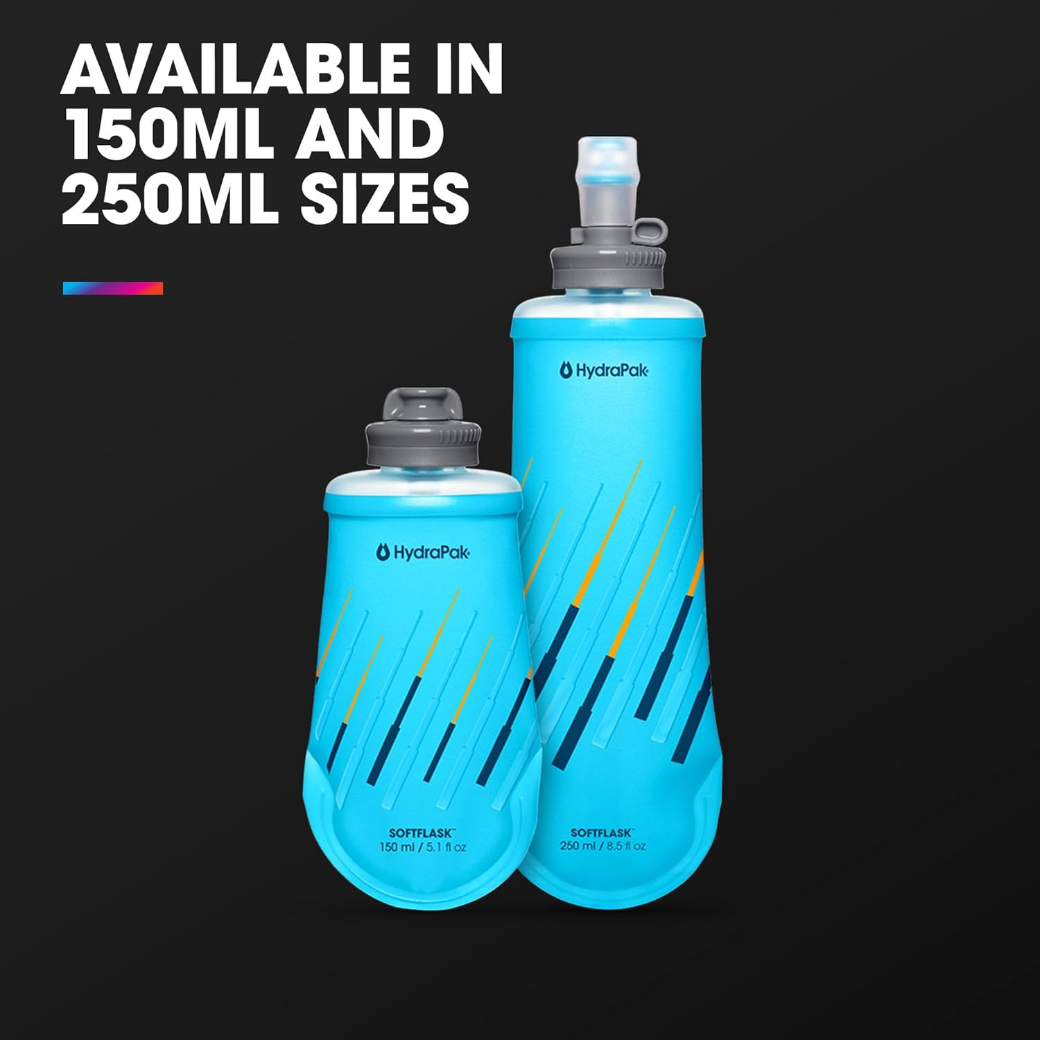 HydraPak SoftFlask - Collapsible Nutrition Flask (150ml or 250ml) - BPA Free, Easy Open Cap, Foldable, Lightweight - Image 6