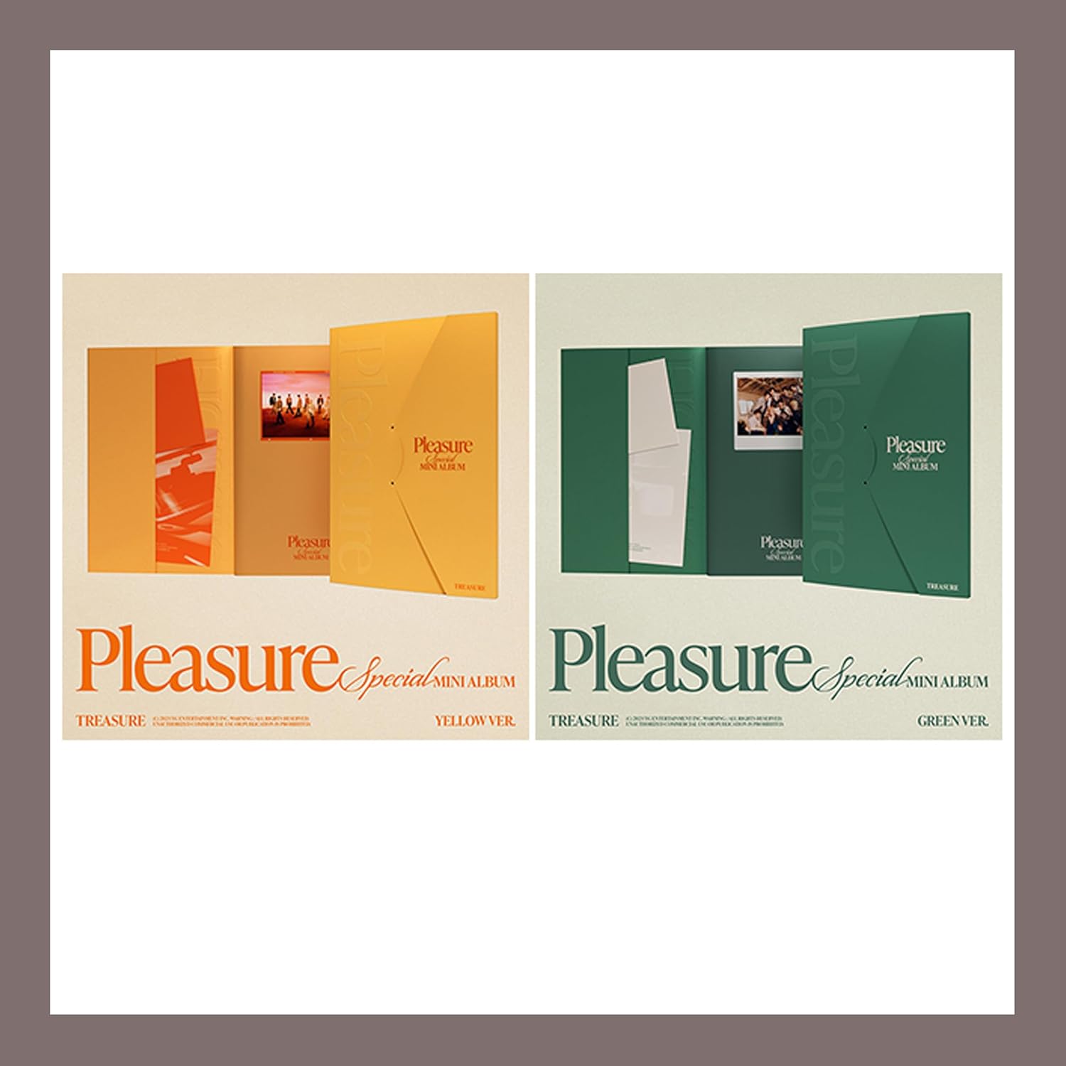 TREASURE PLEASURE Special Mini Album (Photobook - 2 Ver. Set)
