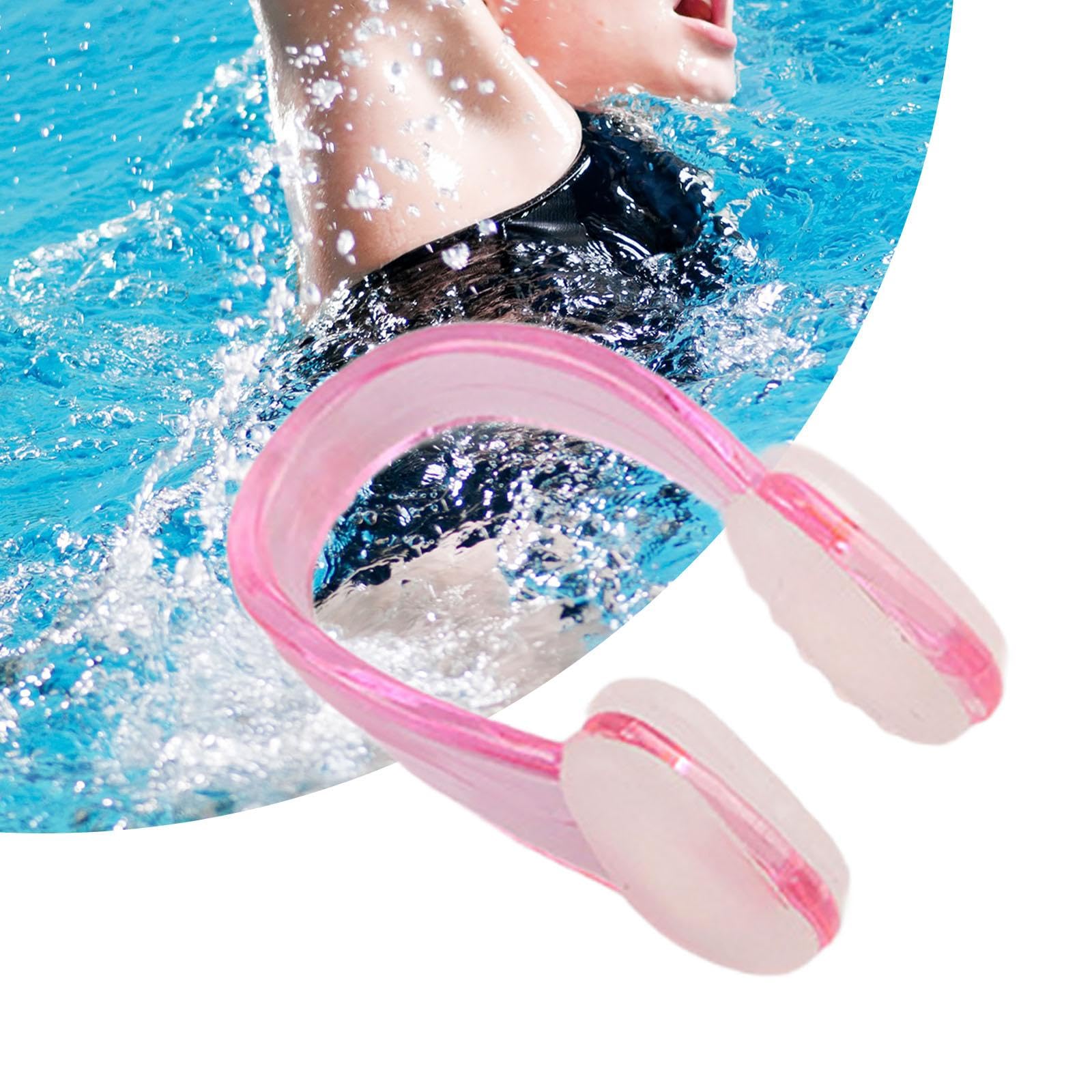 RNXRZANK 2X Nose Clip for Swimming, Nose Protector for Water Activities with Storage Box