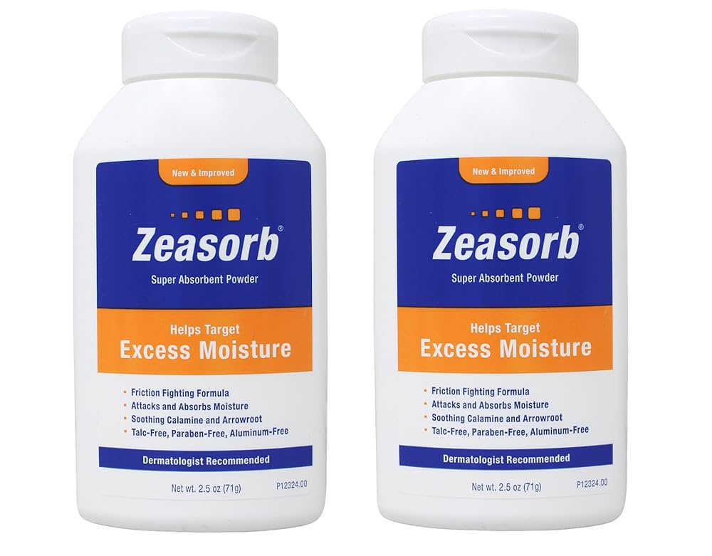 Amazon.com: Zeasorb Excess Moisture, 2.5 Ounce (Pack of 2