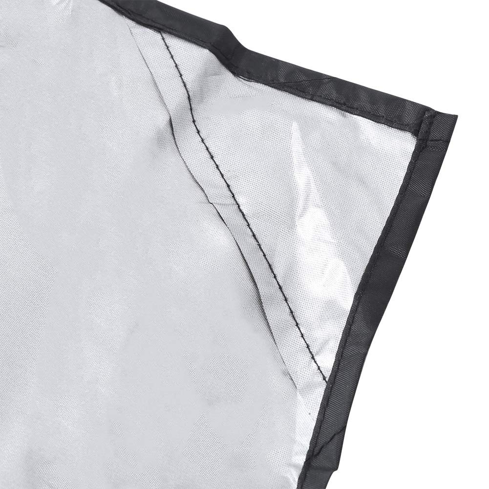 SIXRUN Ochrona Magnetyczna na przednią szybę Samochodu 210 X 120 Cm, | Tkanina Poliestrowa, 6 Silnych Magnesów, Pokrowce na Wycieraczki, Uniwersalne Dopasowanie do SUV/minivan, łatwe Składanie