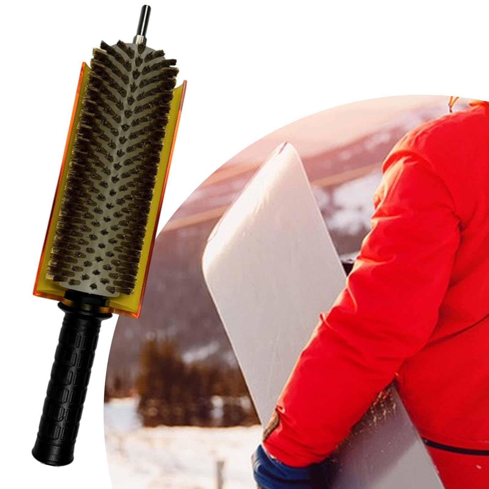 Homyl Spazzola da con Manico E Custodia, Kit per La Sciolinatura degli