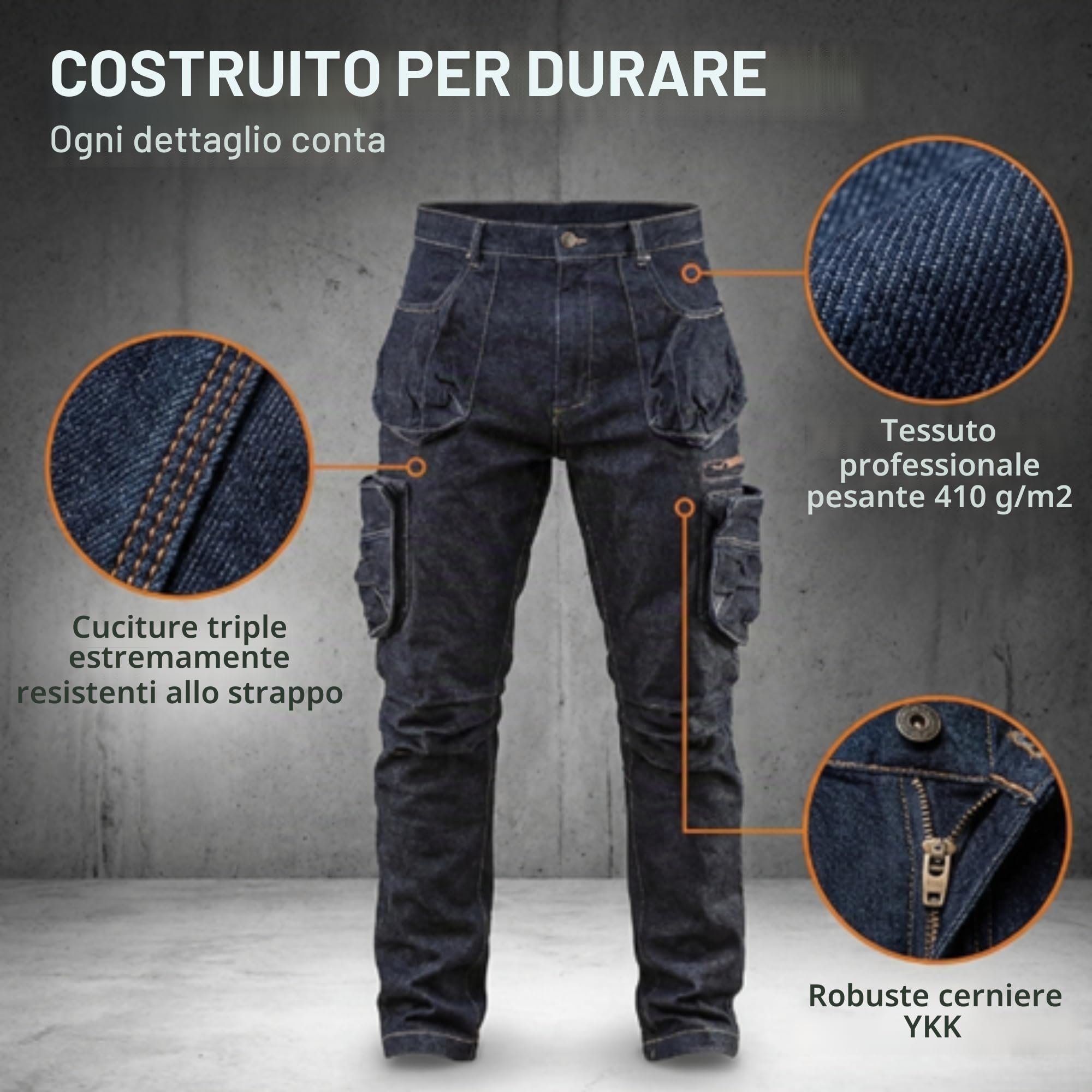 Neo Tools X Pantaloni da Lavoro Uomo