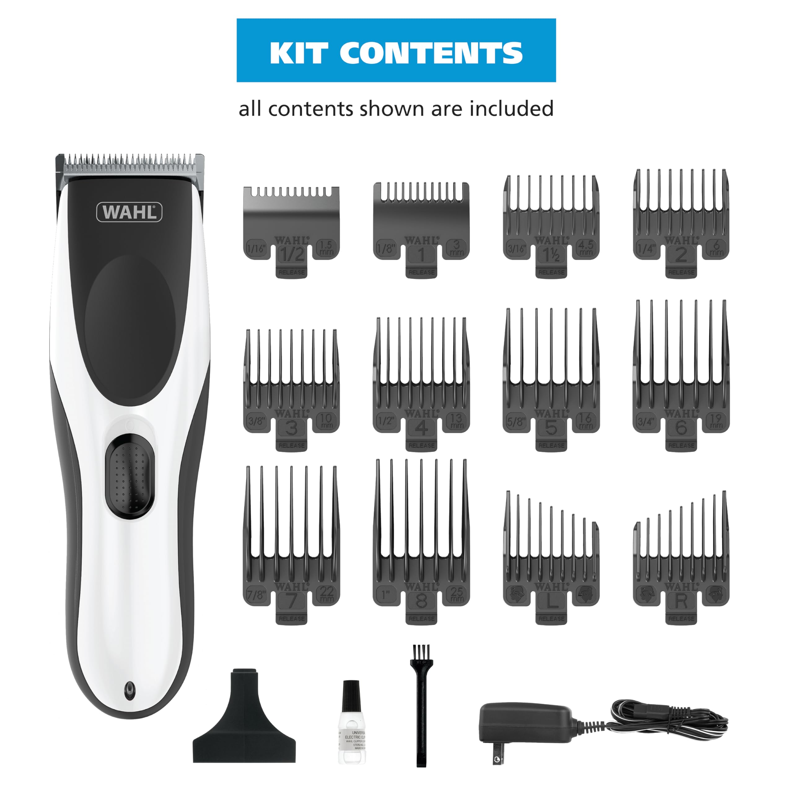 Wahl Clipper Home Pro Cordless Rechargeable Hair Clippers for Men