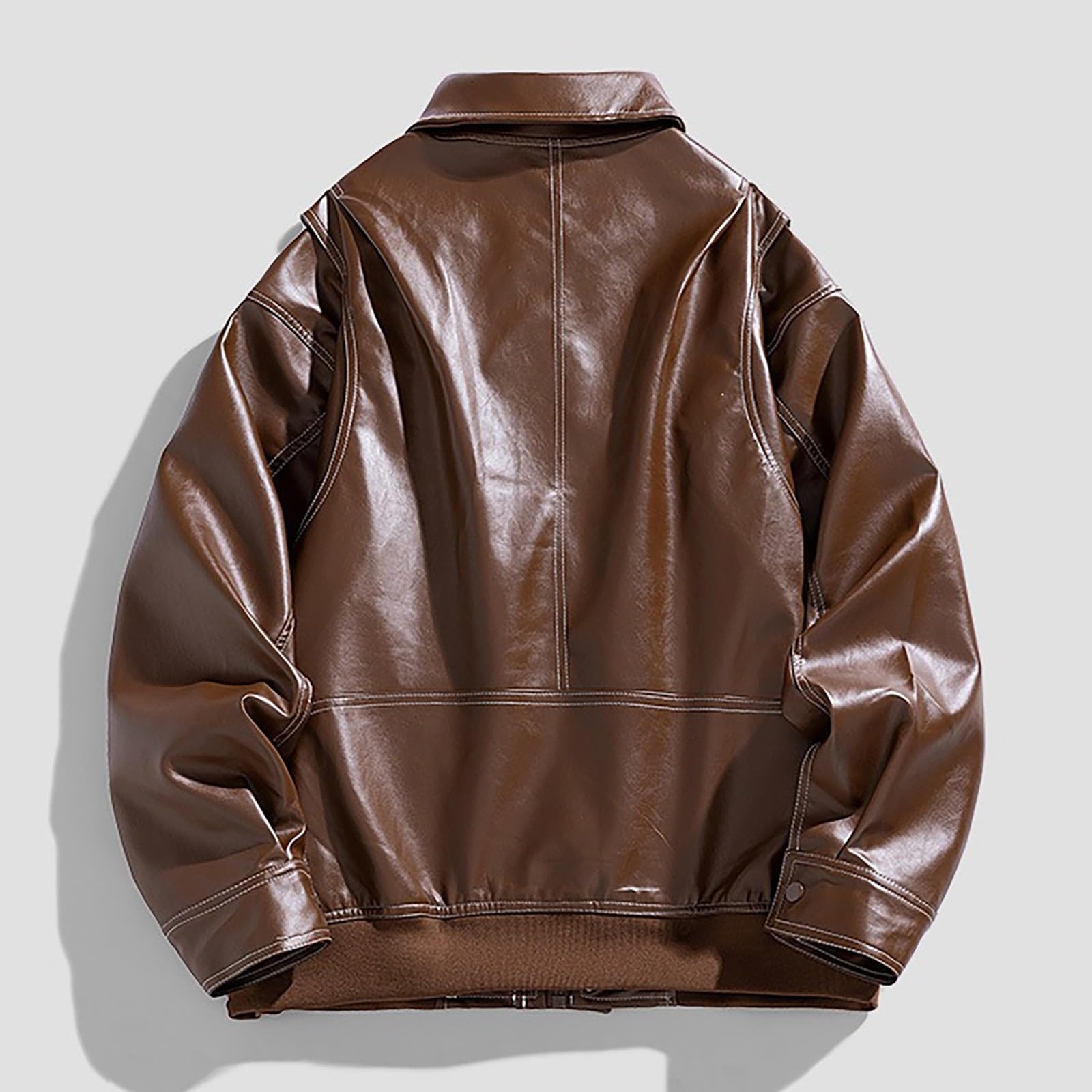 Generisch Sweatjacke Damen Sommer Lässige Herrenjacke mit Umlegekragen, Wolljacke für den Alltag, bequeme Passform, Herbstjacke Herren