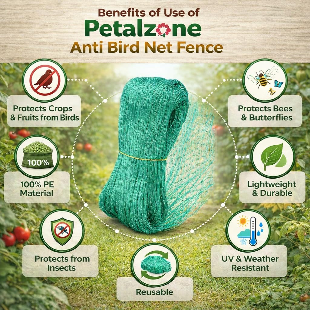 Anti Bird Net - Protect Plants & Garden -9