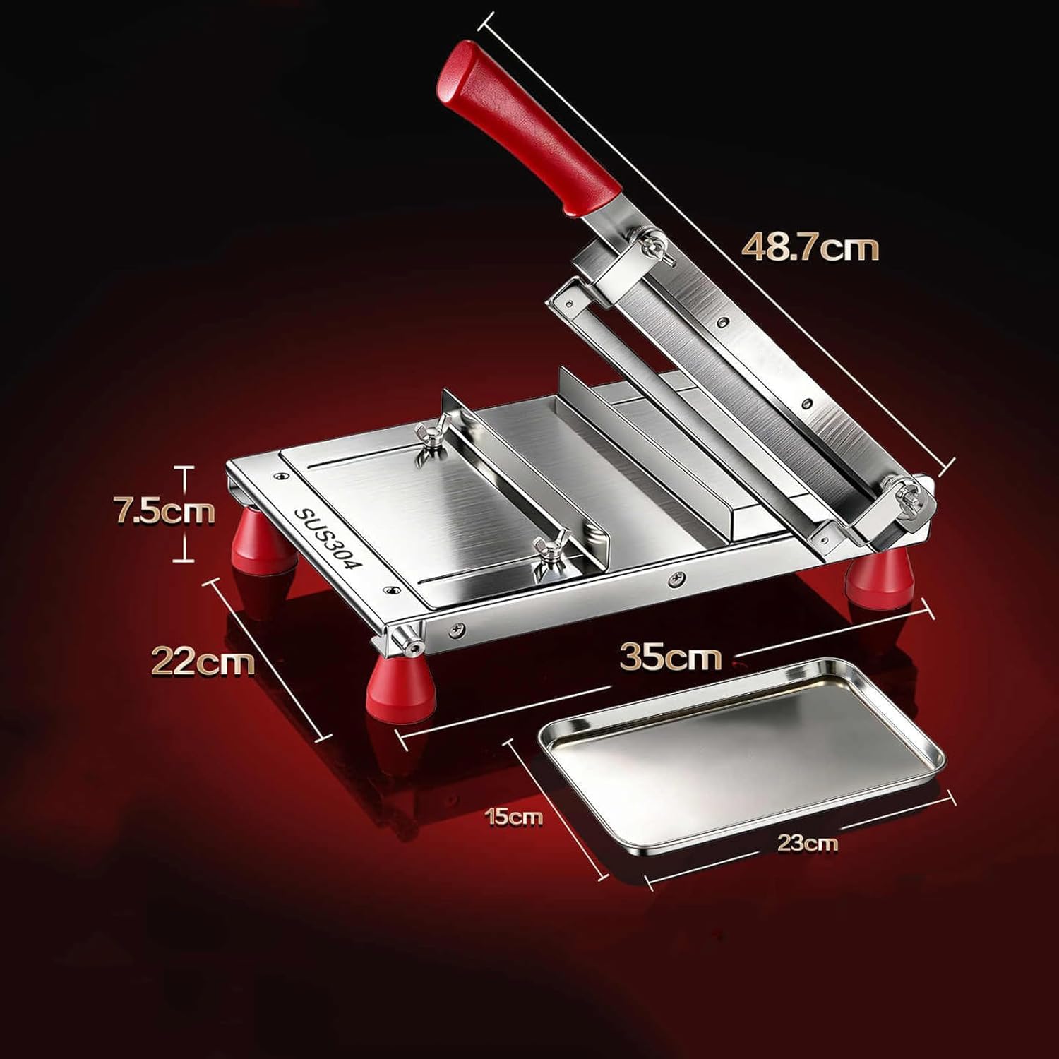 Cortador manual de dulces con plato, cortador multiusos para caramelos, turrones, chocolate y caramelos de gelatina