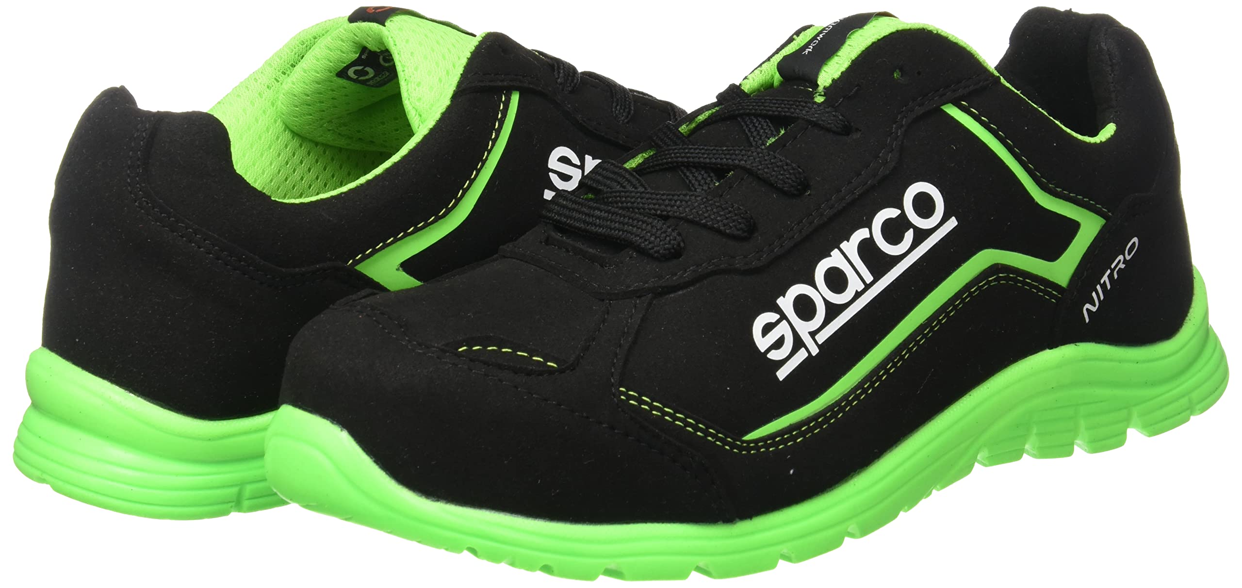 Sparco Teamwork Scarpa Antinfortunistica Da Lavoro-Bassa per Uomo E Donna-Nitro-S3 SRC, Botas de Seguridad y Fuego Unisex Adulto