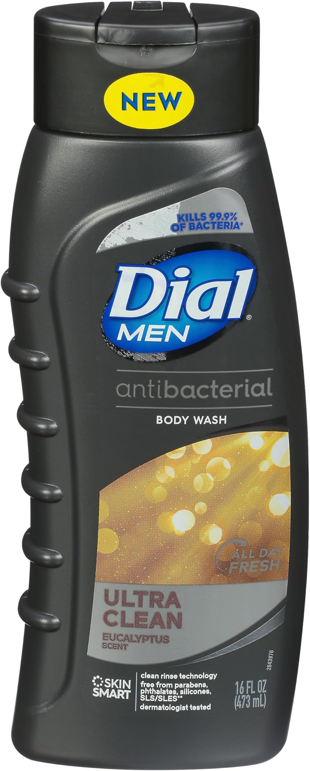 Dial, Body Wash Mens Aintibacterial Ultra Clean Eucolyptus, 16 Fl Oz