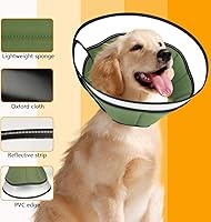 Vista 2 de Dog Cone Collar, Cone for Dogs to Stop Licking, Dog Cone Soft, Dog Recovery Collar,Dog Recovery Dog Cone Collar, Dog Cones for Large Dogs, Ecollars
