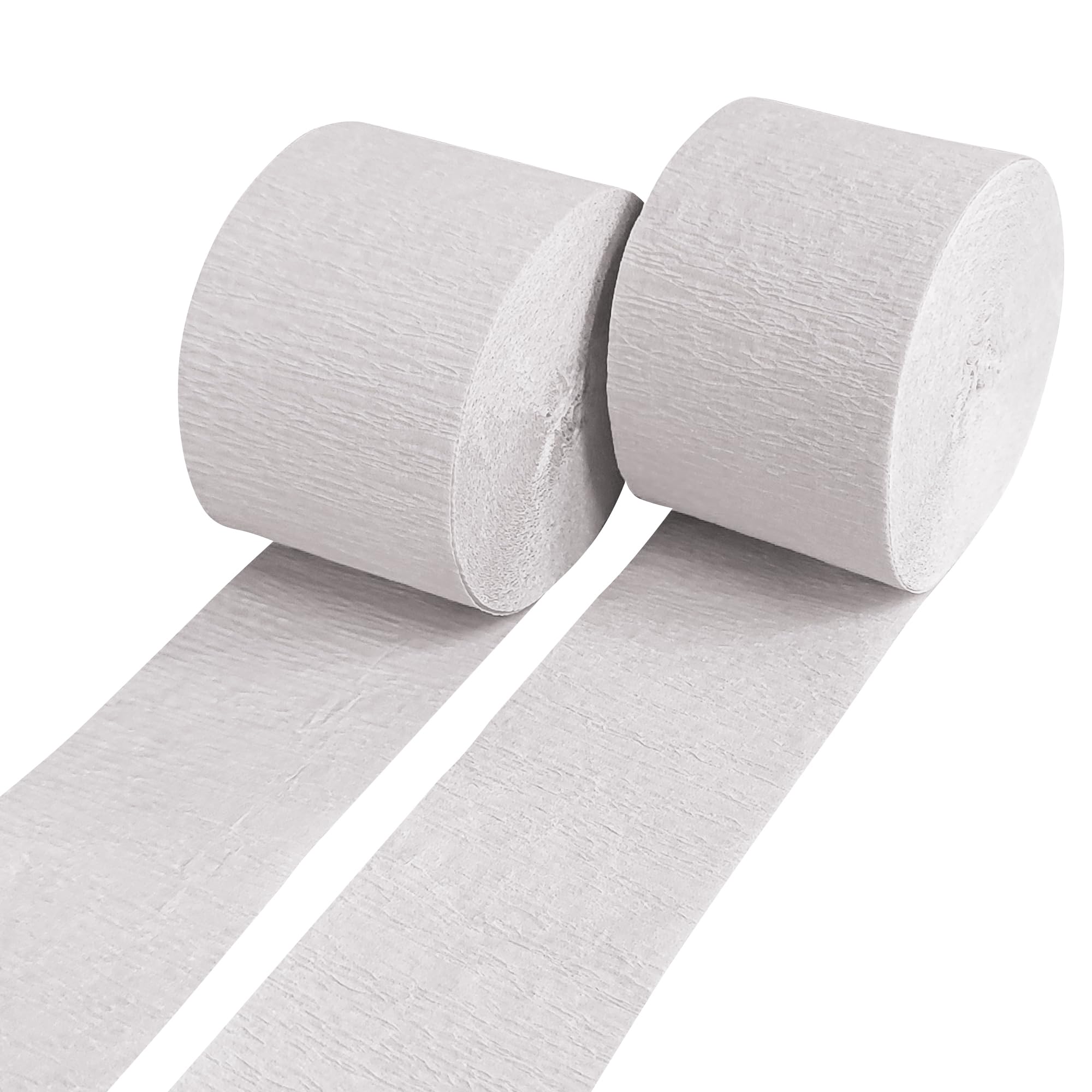 Rotolo di carta crespa bianca per feste, decorazioni per compleanni, matrimoni, festival, ornamenti per laurea, sfondo colorato per feste di Candyland, forniture fai da te, artigianato artistico