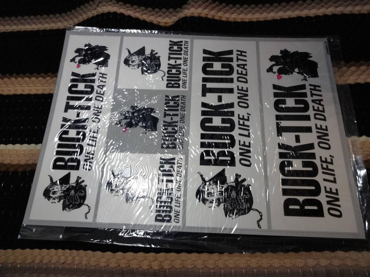 Amazon.co.jp: BUCK-TICK オフィシャル ステッカー バクチク ONE LIFE