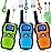 Wishouse Walkie Talkies Rechargeable for Kids Adults Long Range,Xmas Birthday Gift for Boys Girls 3 4 5 6 7 8 9 10 Year Old,Hiking Gear Camping Games Toys with Flashlight,VOX,Easy to Use 3 Pack