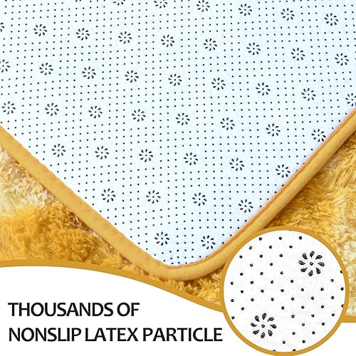 Miniatura 5 de Hutha - Tapetes grandes para sala de estar y dormitorio, supersuave, mullido y moderno, para habitación de niñas, niños pequeños o decoración del