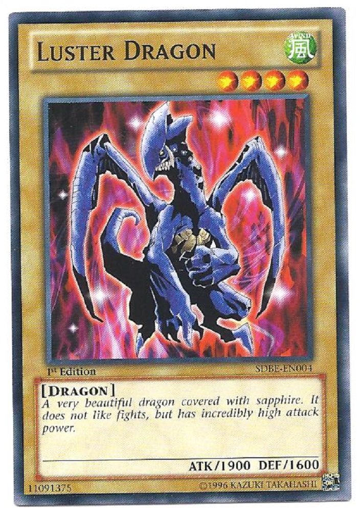 YU-GI-OH! - Luster Dragon (SDBE-EN004) - Structure Deck: Saga of Blue-Eyes White Dragon - 1st Edition - Common