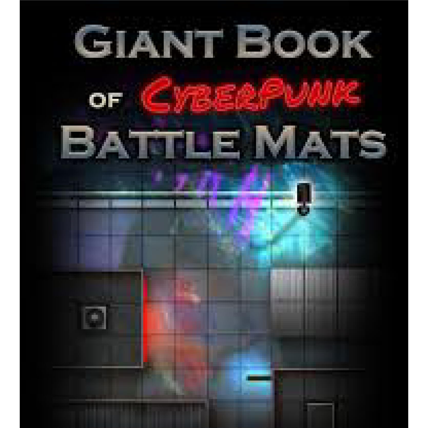 The Giant Book Of Cyberpunk Battle Mats (size A3)