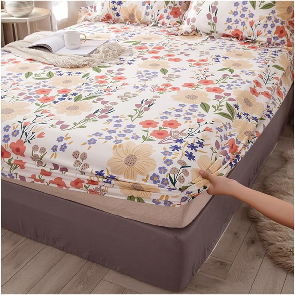 OBONG Fitted Sheet King Size Only 100 Cotton Colorfast