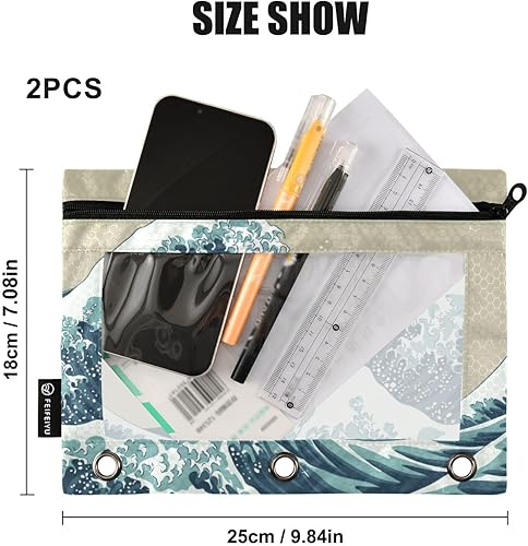 Miniatura 3 de Carpeta infantil para motocross grunge azul neón verde carpeta de archivos resistente para carpetas de 3 anillos para ventana transparente oficina