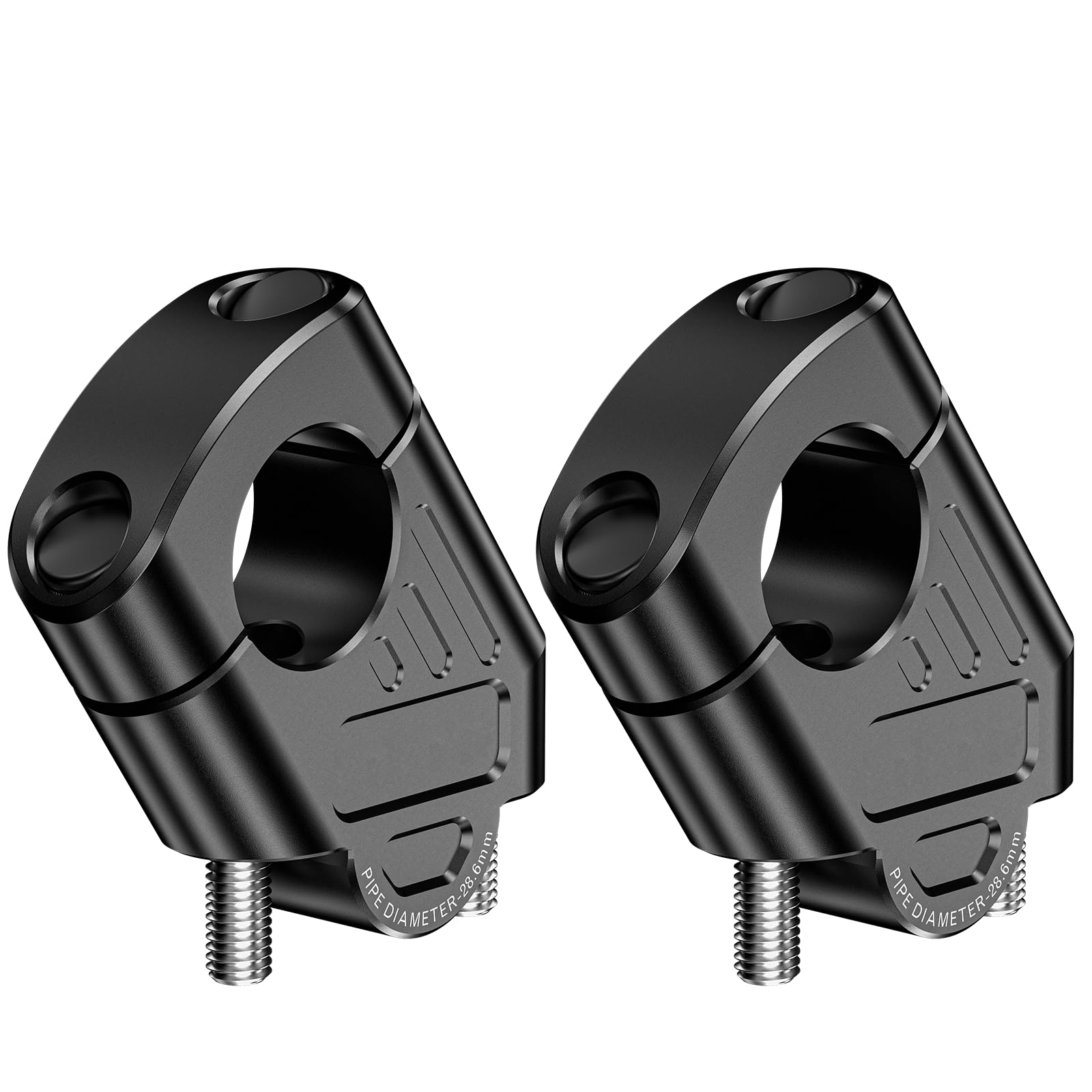 LOKTENWO Aluminum Alloy 1.125” (28.6mm) Motorcycle Handlebar Risers