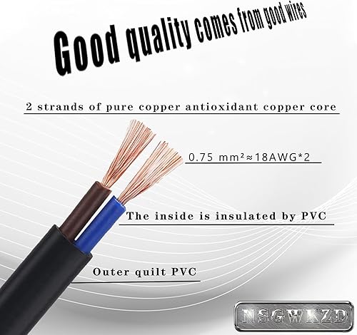 Miniatura 4 de Cable de alimentación de repuesto para Apple TV, adaptador de cable C8 a Dual C7 Y-Splitter y fuente de alimentación directamente de TV