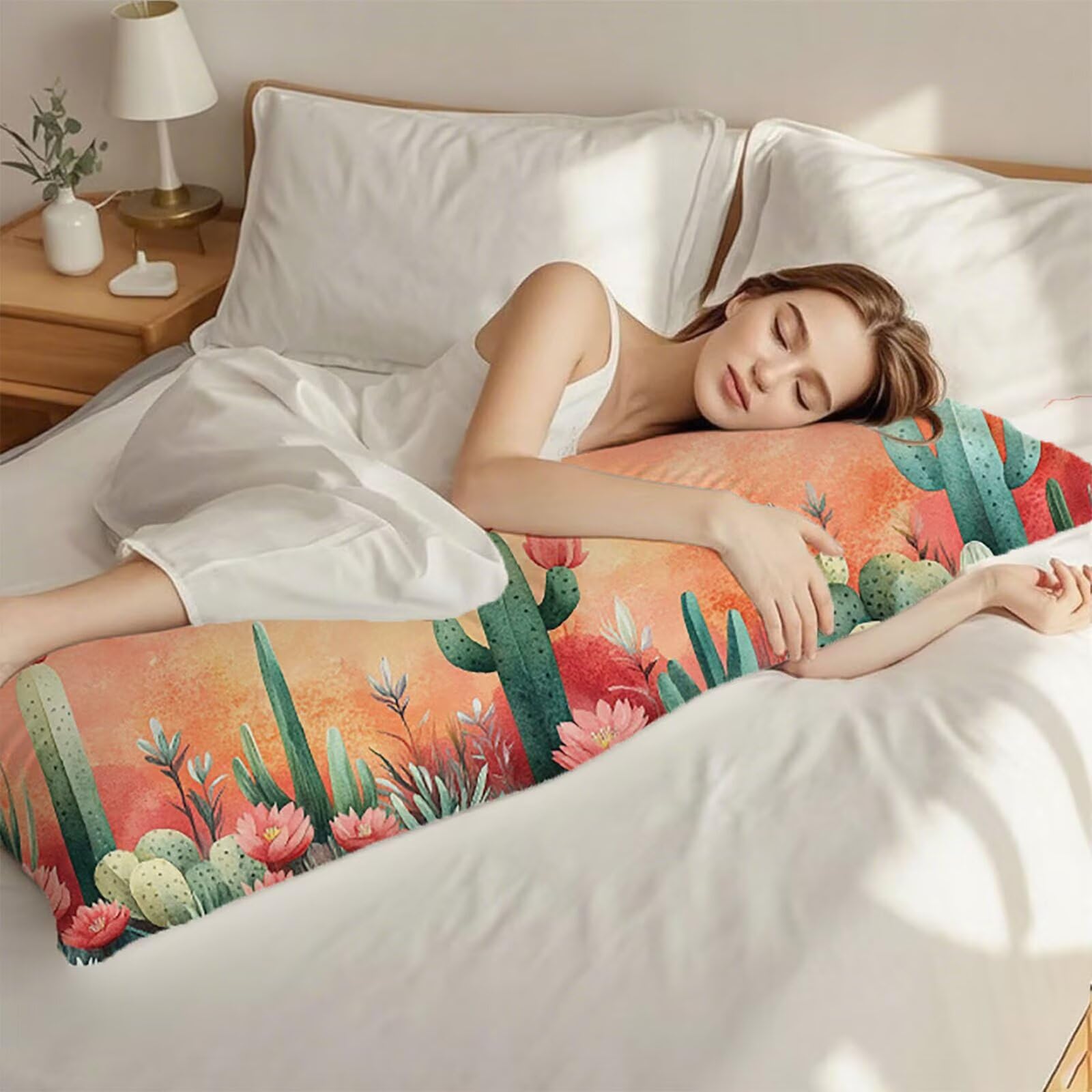 Federe Cuscini Chiaretto Federe Cuscino Letto Fiori60x180cm Velluto Copricuscini, Divano Morbida e Traspirante Cerniera Invisibile Con Invisibile Cerniera Ecologica Lavabile per Letto o Divano C0C757