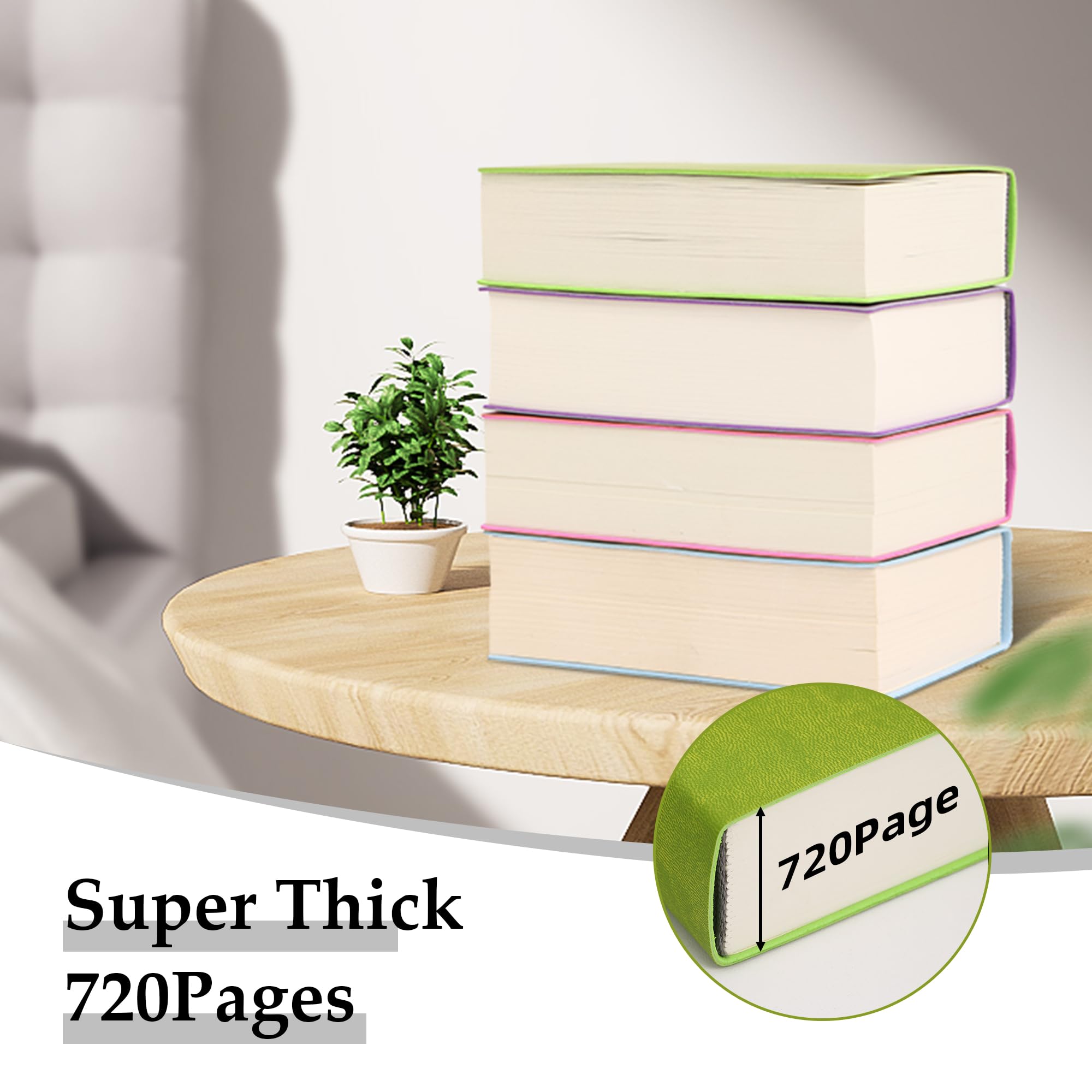 Carnet de croquis épais vierge 720 pages A6 non ligné