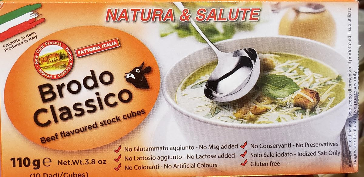 Fattoria Italia – Beef Stock – 110g (3.88 oz) Fattoria Italia