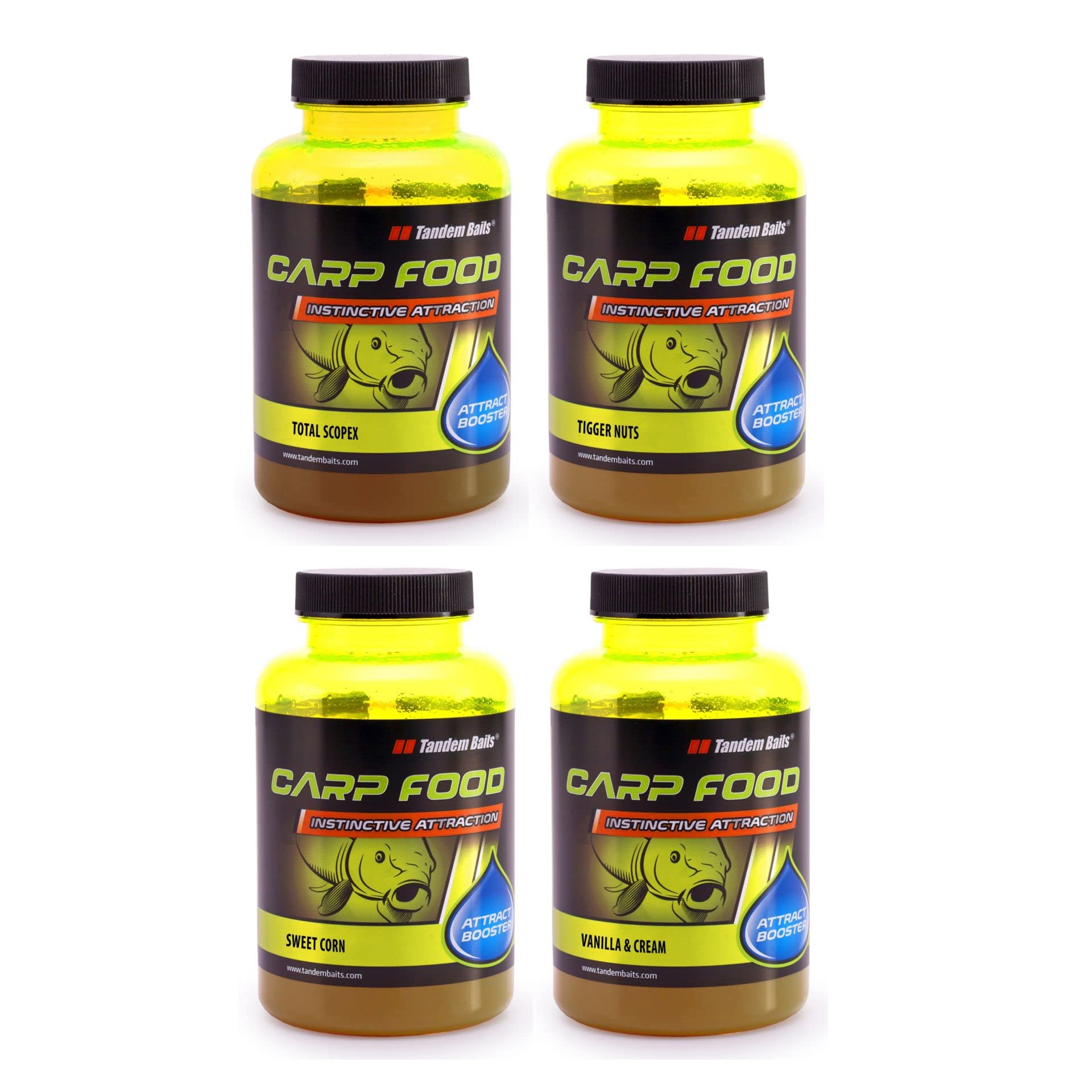 Tandem Baits Karpfen Futter Angelfutter Aroma Attract Booster 300 ml