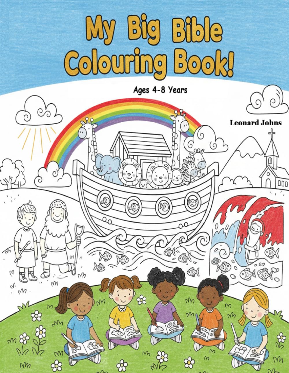 My Big Bible Colouring Book