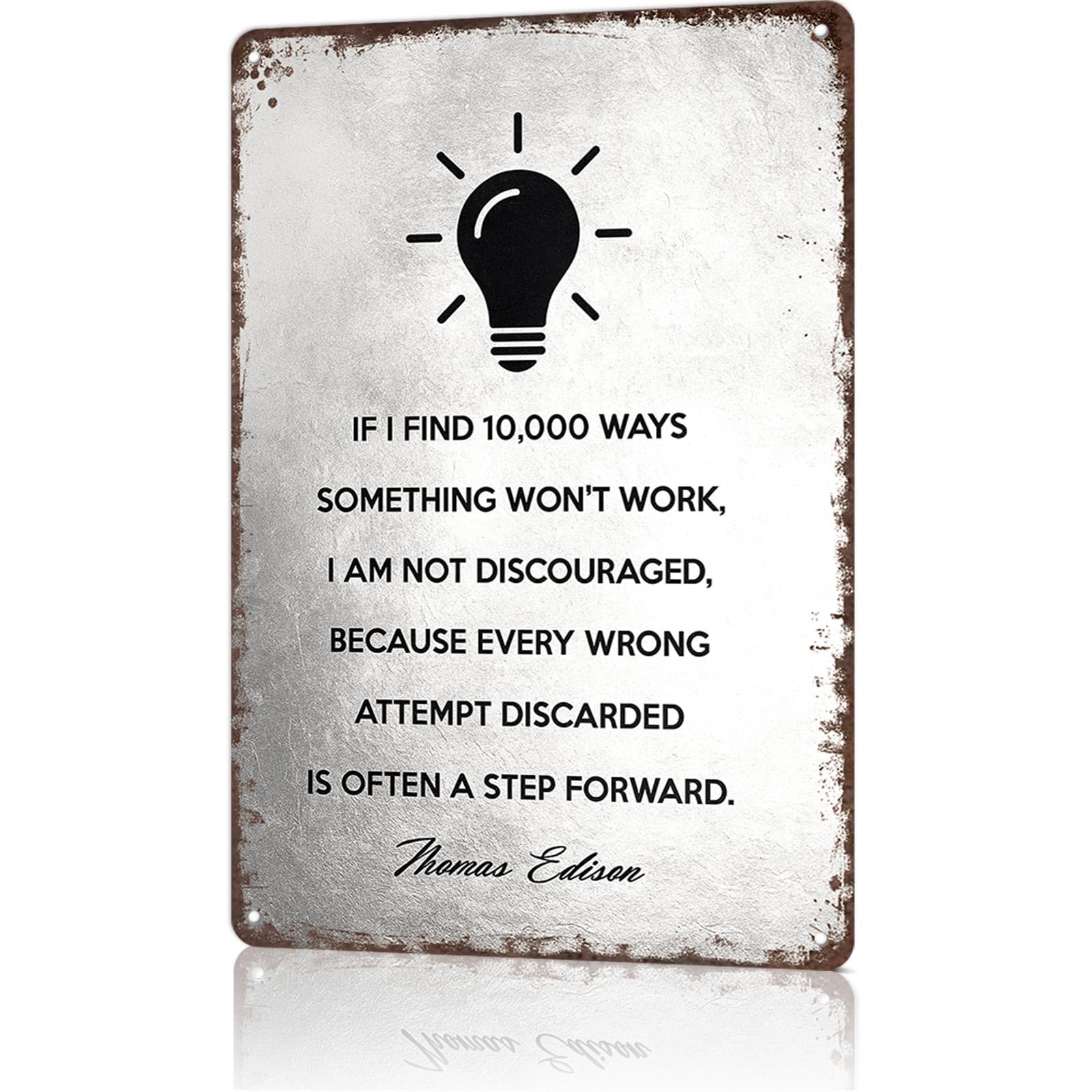 Mixed Fashion Print Plaque 8x12 Inch, Funny Aluminum Decor For Leisure Room Layout