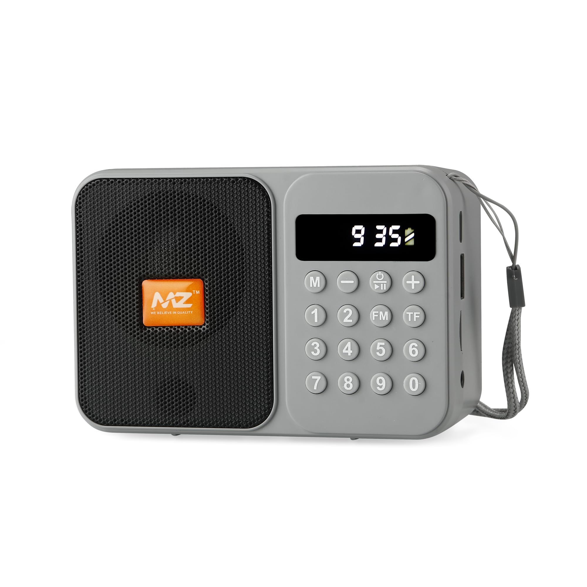 MZ S6 (FM Super Radio) Bluetooth/USB/Aux/TF Card 5W with 1200mAh Battery FM Radio-image-27