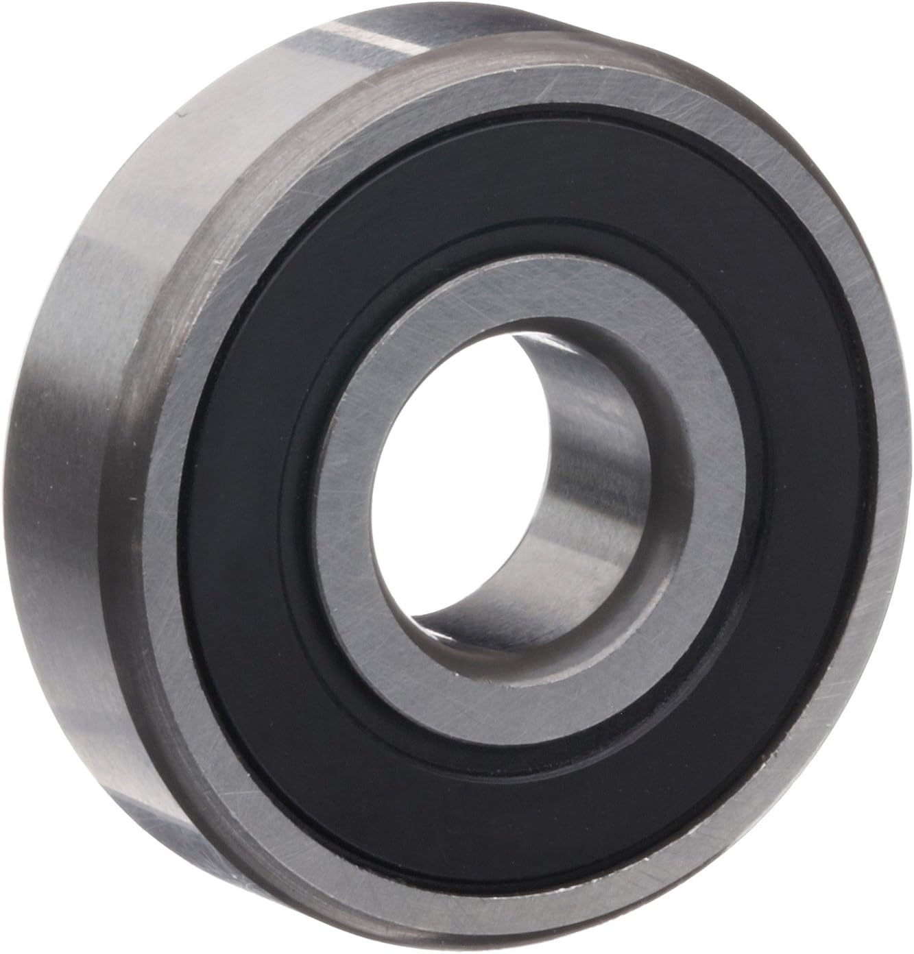 Timken 36PP2 Extra Small Ball Bearing, Double Sealed, No Snap Ring, Metric, 6 mm ID, 19 mm OD, 6 mm Width, Max RPM, 195 lbs Static Load Capacity, 560 lbs Dynamic Load Capacity
