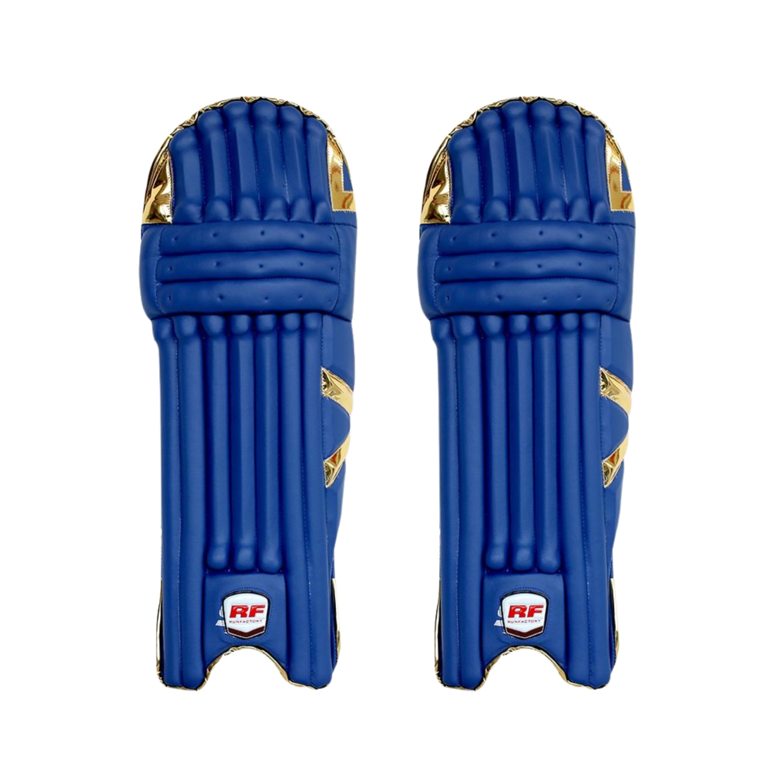 RUN FACTORY Lightweight and Durable Test Blue Batting Pads for Maximum Protection and Comfort for Youth | 24 Inch-image-48