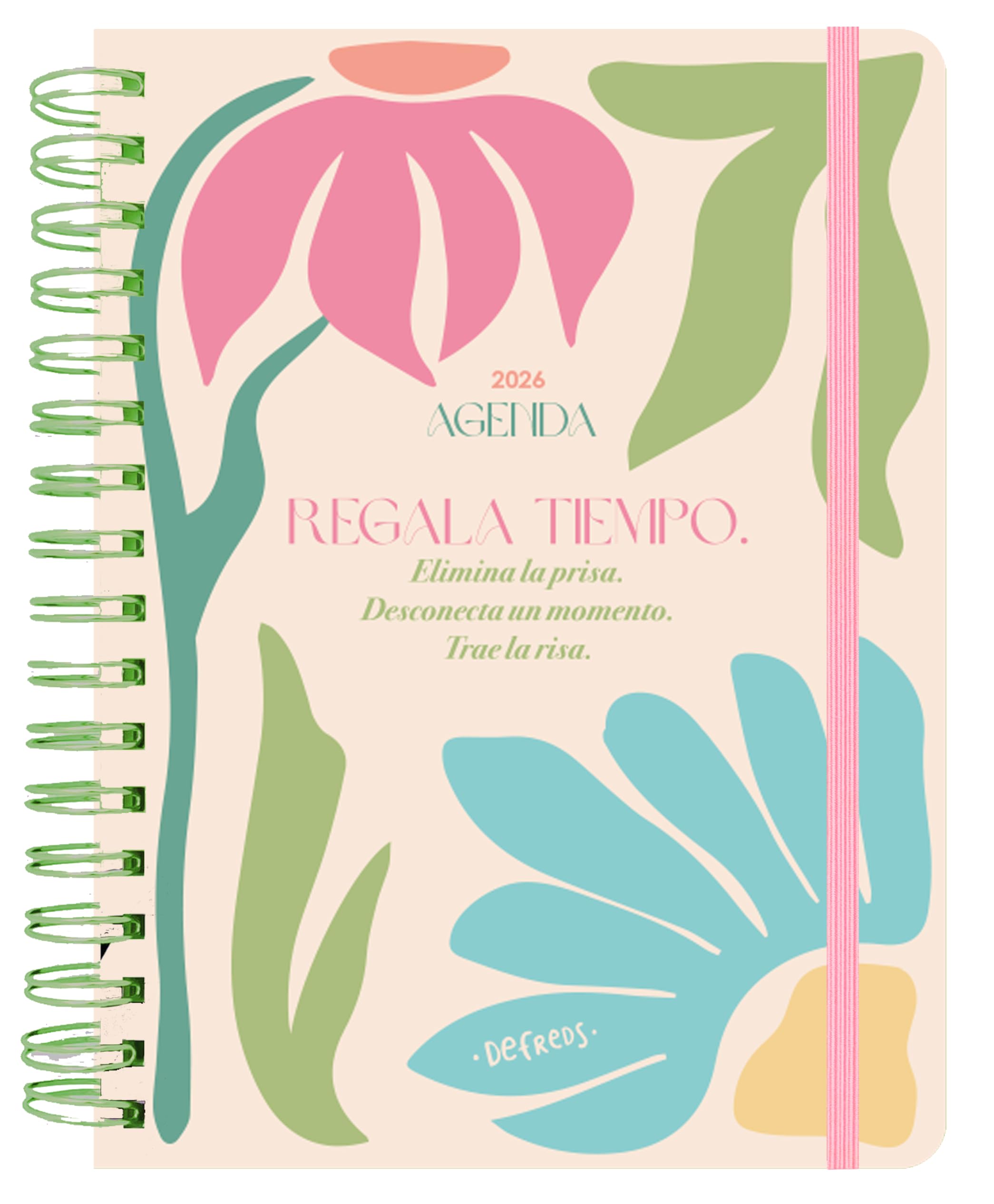 Agenda anual semanal 2026 Defreds (TANTANFAN)
