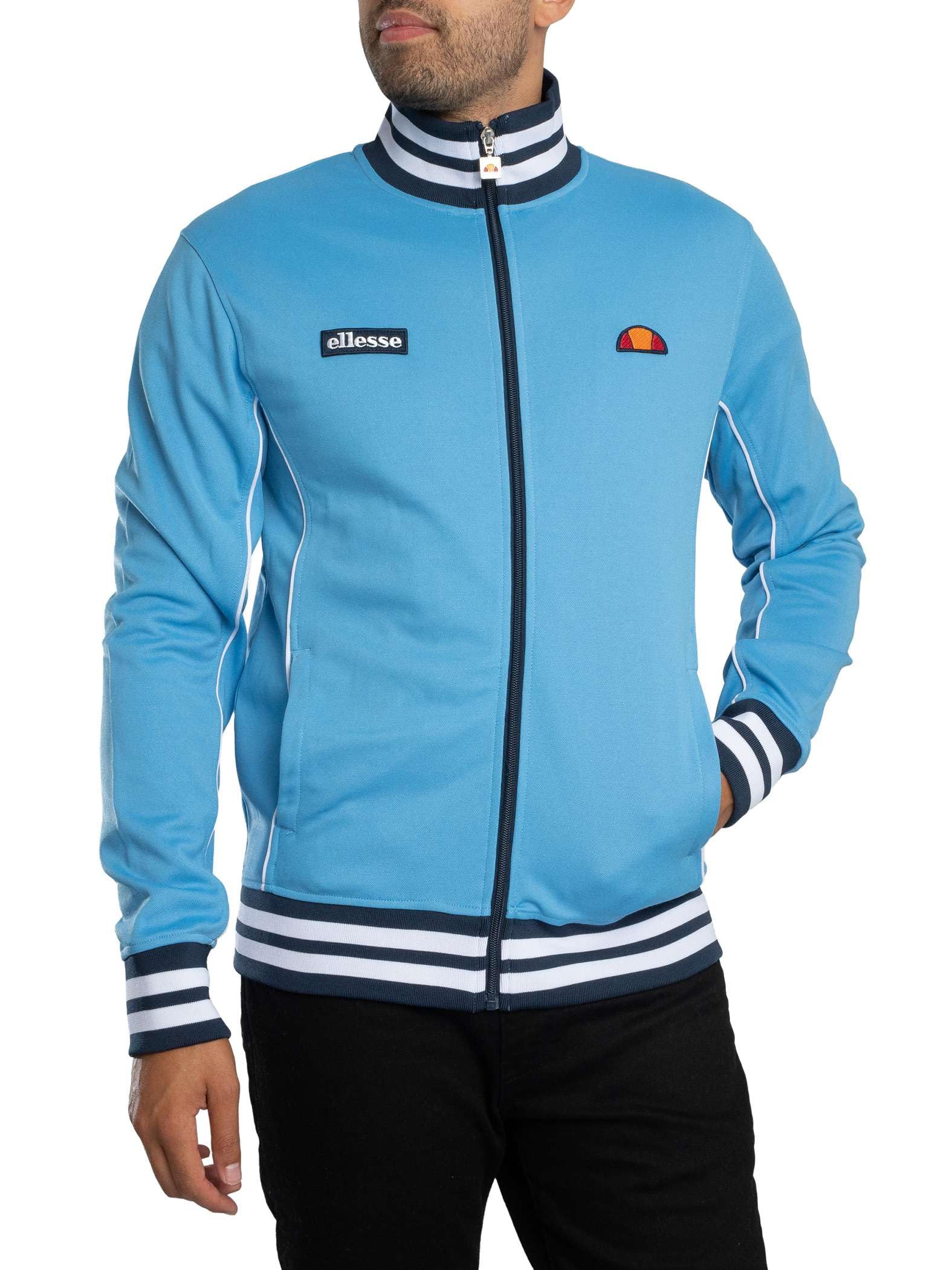 Ellesse Men's Blue/Navy Milan Track Jacket, M