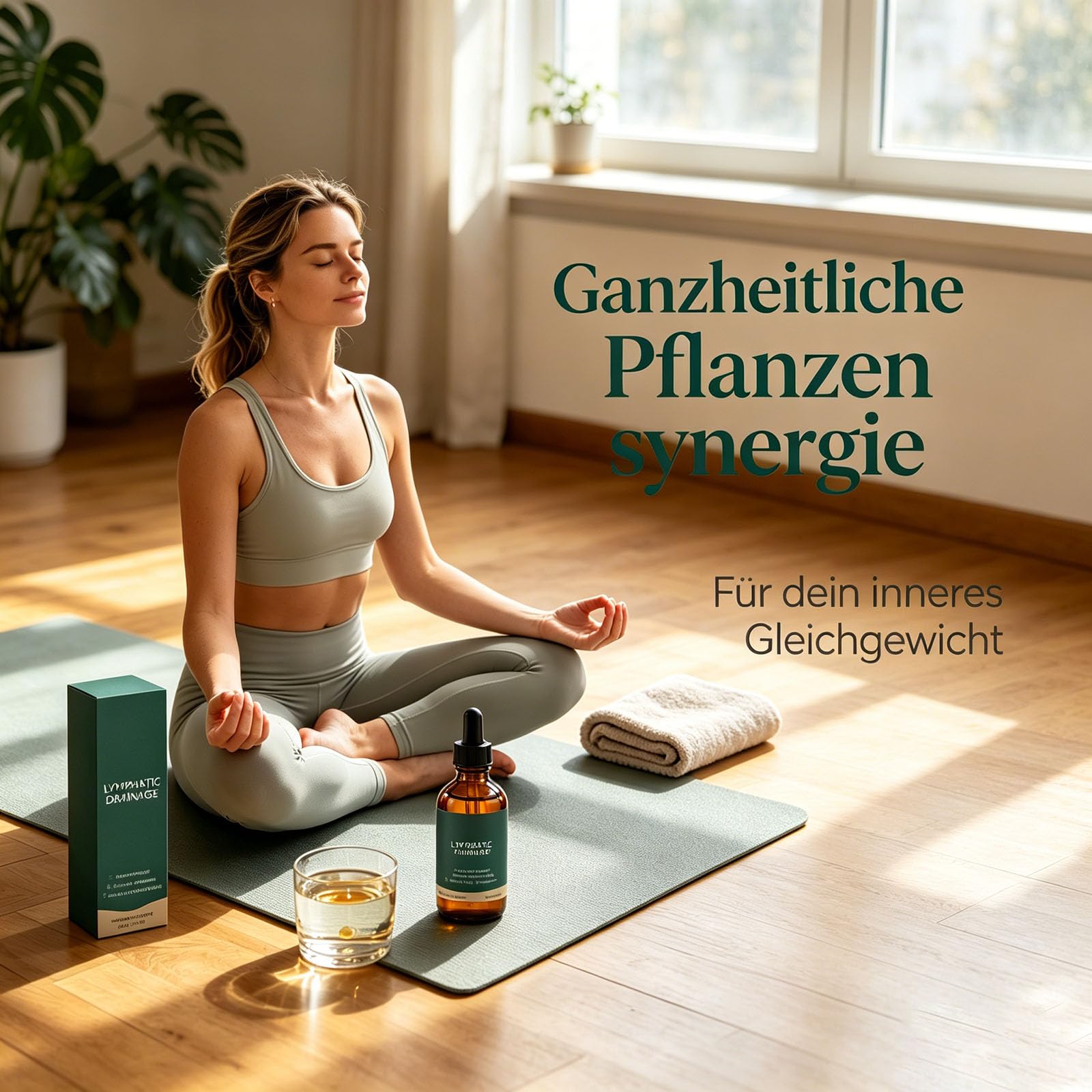 Zynea Lymphdrainage Tropfen, Lymphatic Drainage Tropfen, Unterstützung des Wasserhaushalts, Natürliche Inhaltsstoffe, für Männer und Frauen, 2pcs