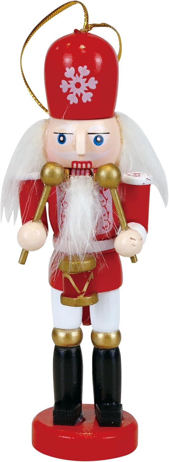 Enesco Our Name is Mud Christmas Crushin' It Nutcracker Hanging Ornament and Coffee Mug Set, 12 Ounce, Multicolor - Image 6