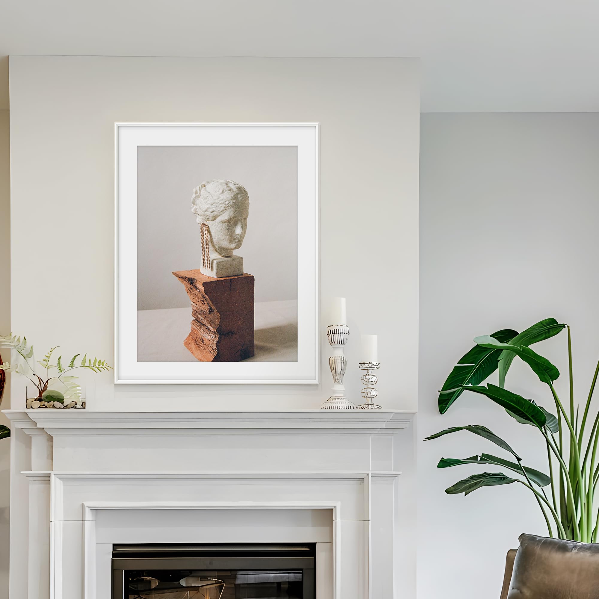   写真額縁 スチール製 Amazon.co.jp: ウッドウェイ・ファニチャー 天然木製 フォト