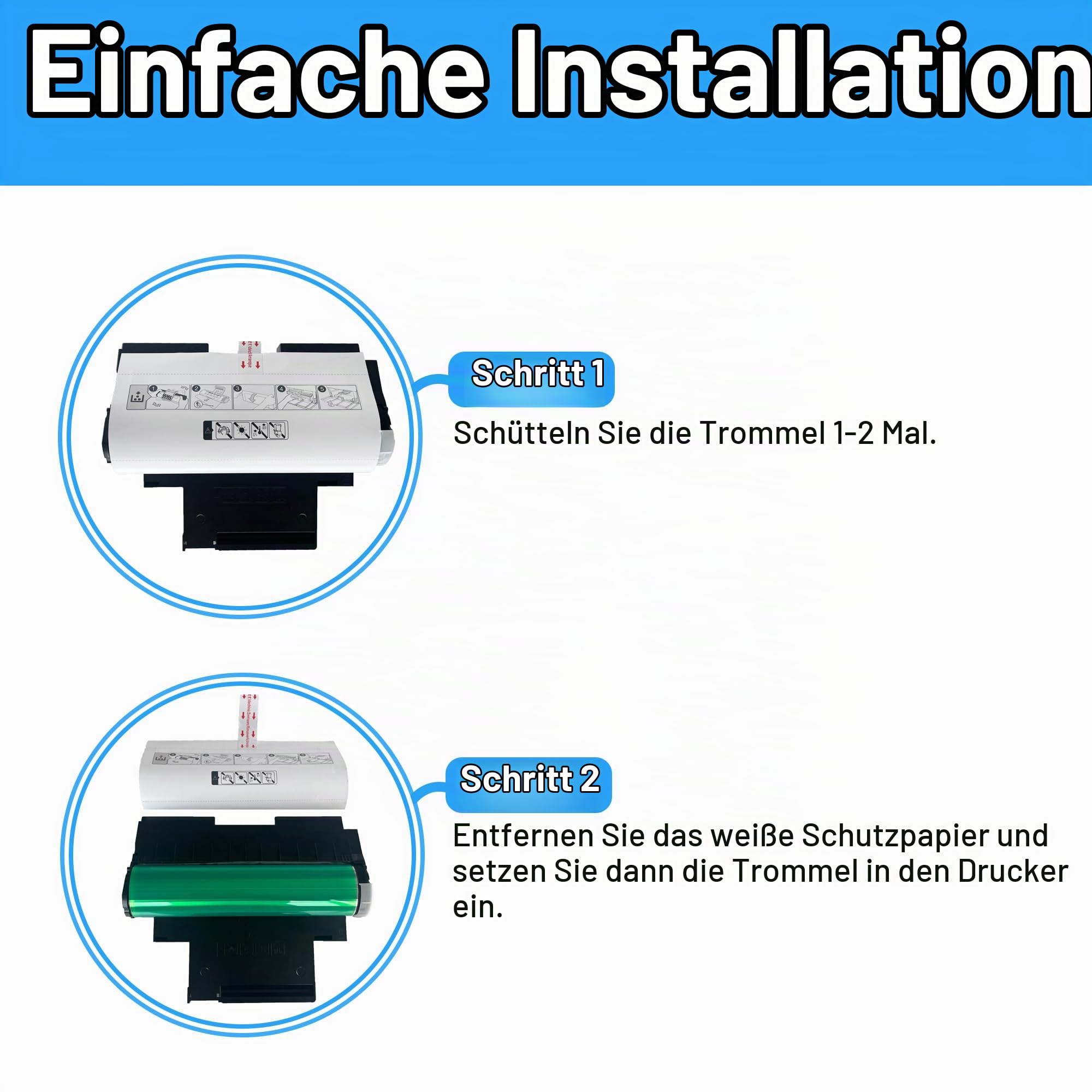 LCL 120A W1120A Trommel kompatibel für HP W1120A Bildtrommel für HP Color Laser MFP 179fnw 178nw 150nw 150a 178nwg 179fwg 178nw 179fnw 150a 150w 150nw Laser Printer (1Pack)